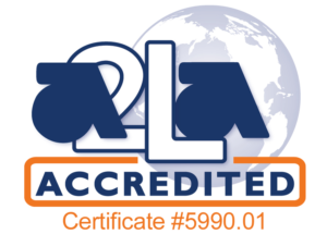 A2LA certificate number 5990.01